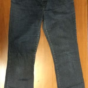 Liz Lange Maternity Jeans,Bootcut,Dark Wash,Size 4